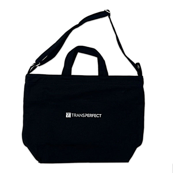 BAGGU Horizontal Zip Duck Bag - Black