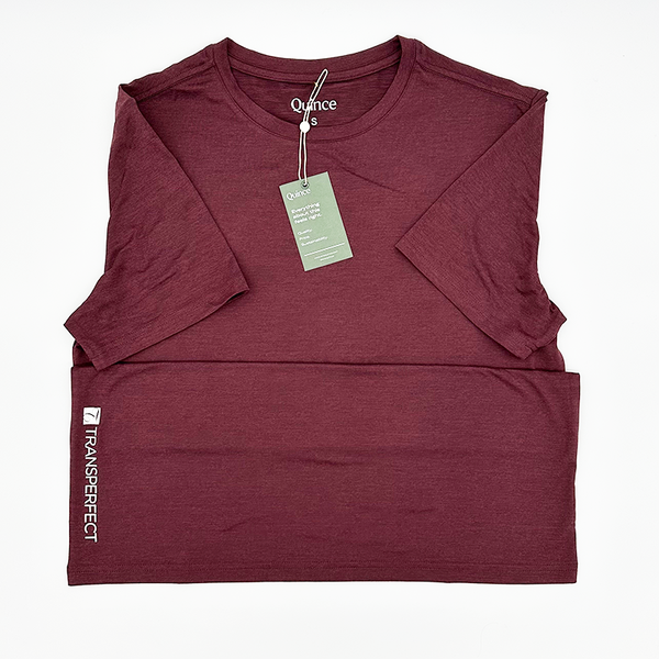 Quince TPT Maroon Short-Sleeve Crew Neck Tee, Men's