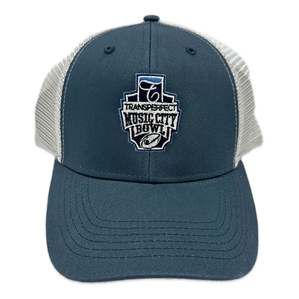 Music City Bowl Blue & White Unisex Trucker Hat