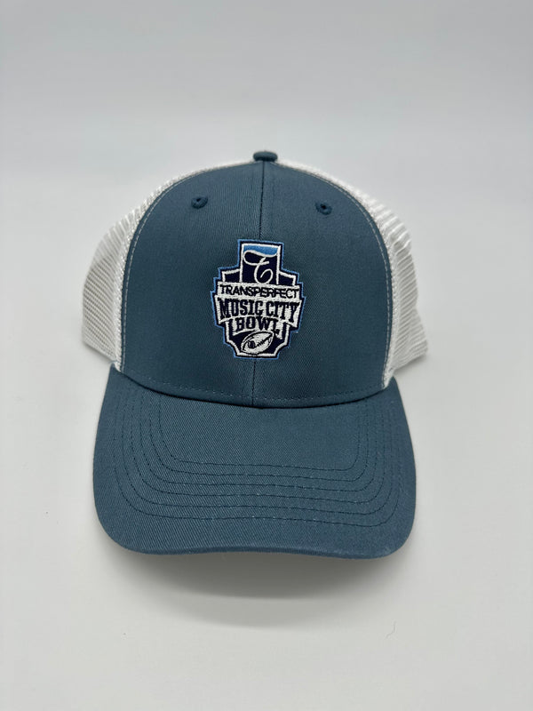 Music City Bowl Blue & White Unisex Trucker Hat