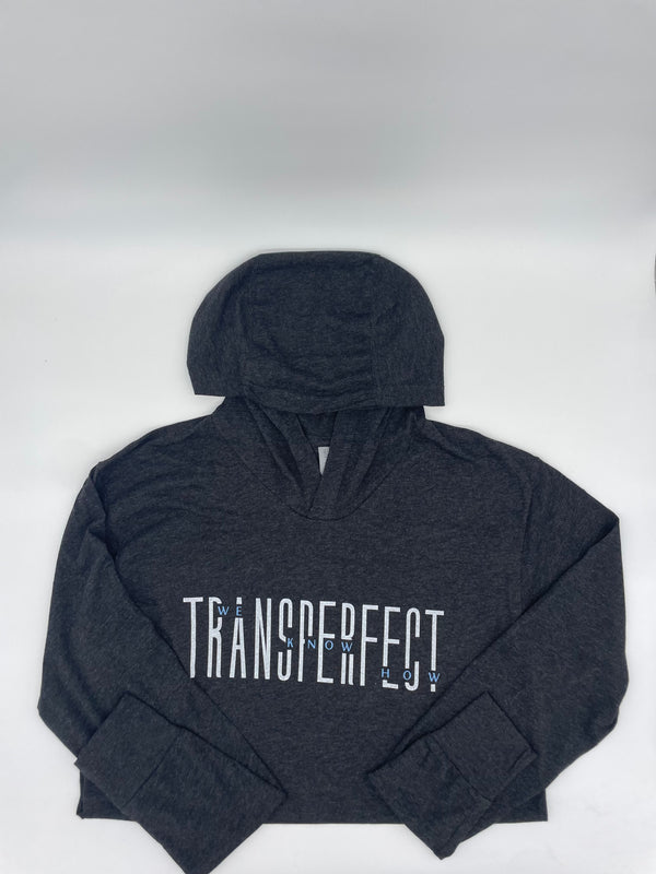 TransPerfect Thin Hooded Long Sleeve T-Shirt