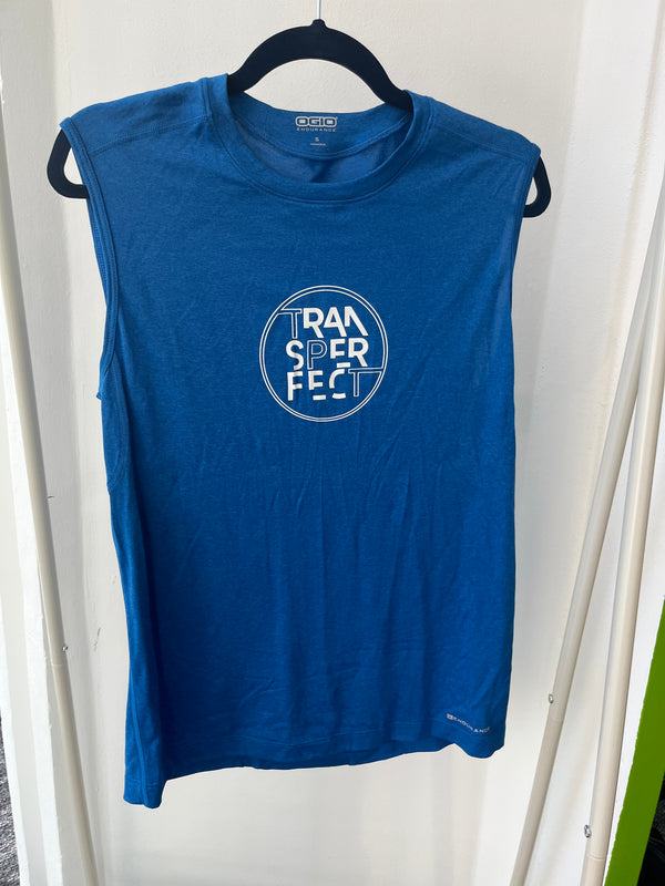 V-Shirt: Royal Blue Tank (Men's)