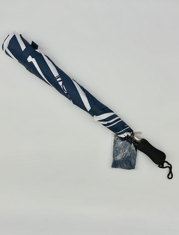 Blue/White Stripe Umbrella