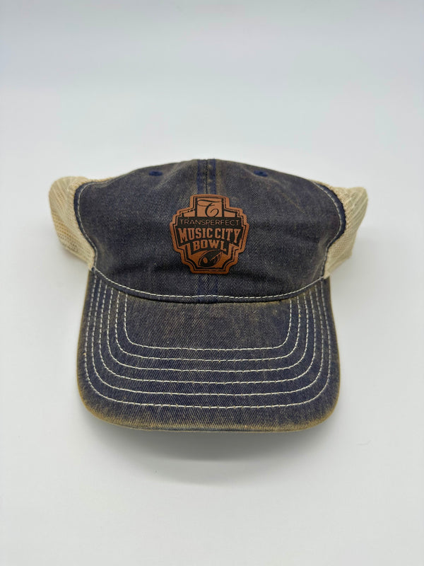 MCB Trucker Hat with Leather Badge